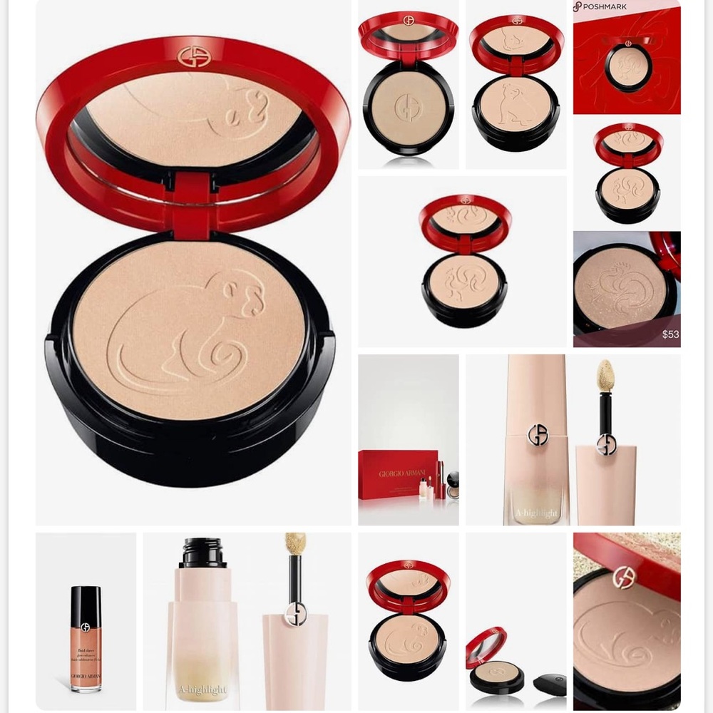 💯Giorgio Armani New Years Highlighter~Rare find~Discontinued~Limited edition!!!